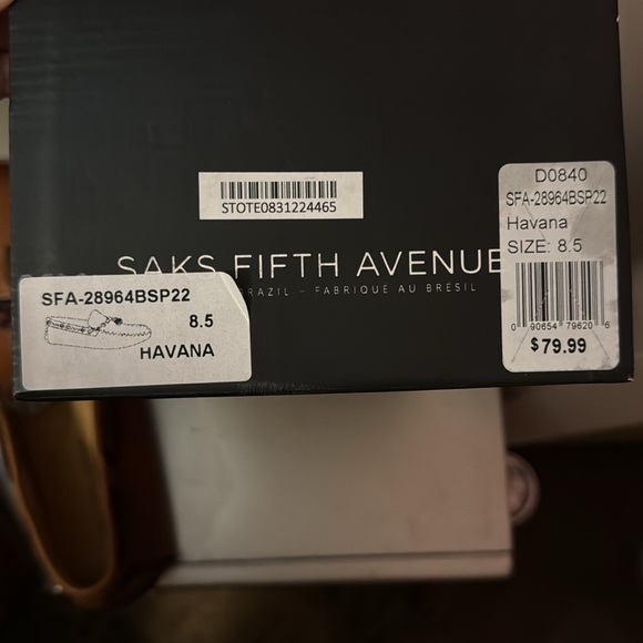 Brown Saks loafers size 8.5. They run a little big. - Picture 5 of 5